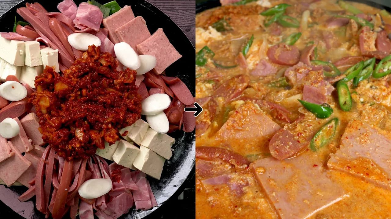 콩비지 부대찌개