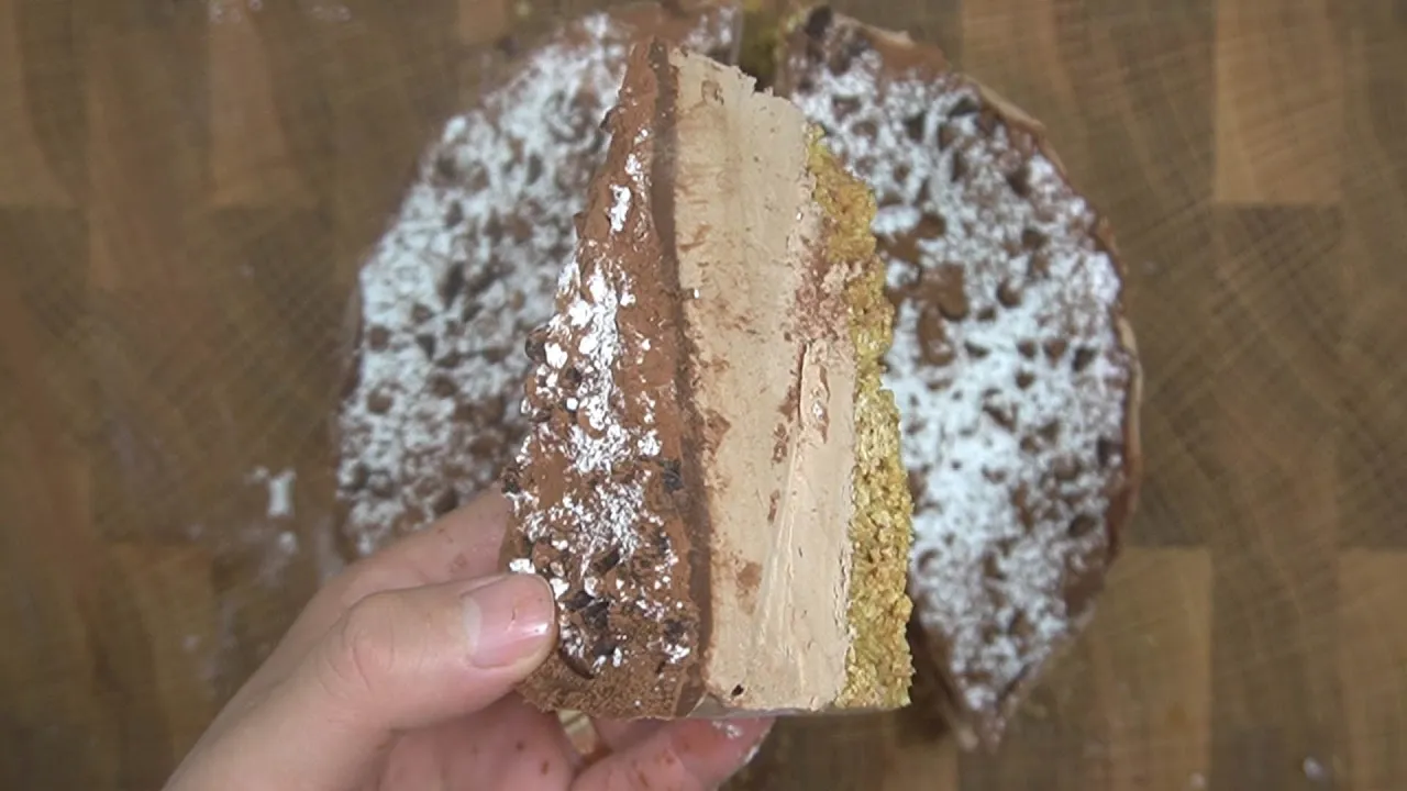 초코 치즈 케이크