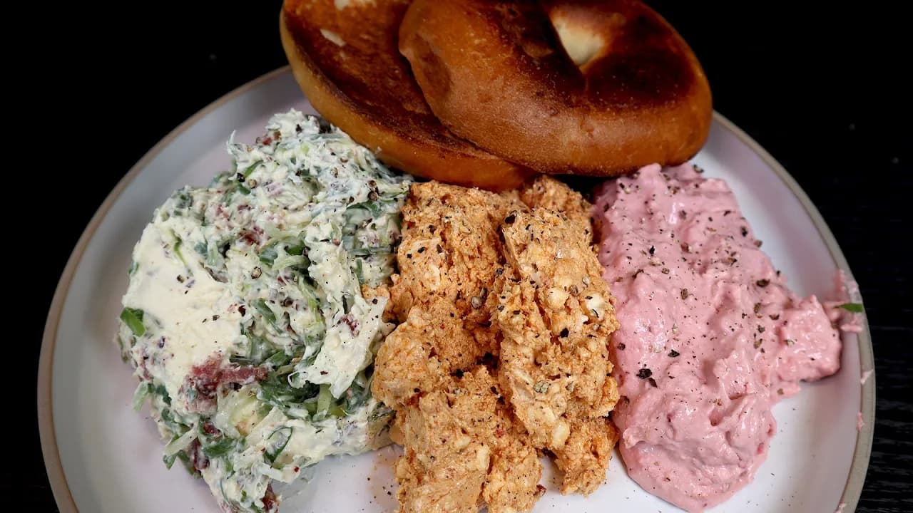 코스트코 베이글 3종 크림치즈 스프레드