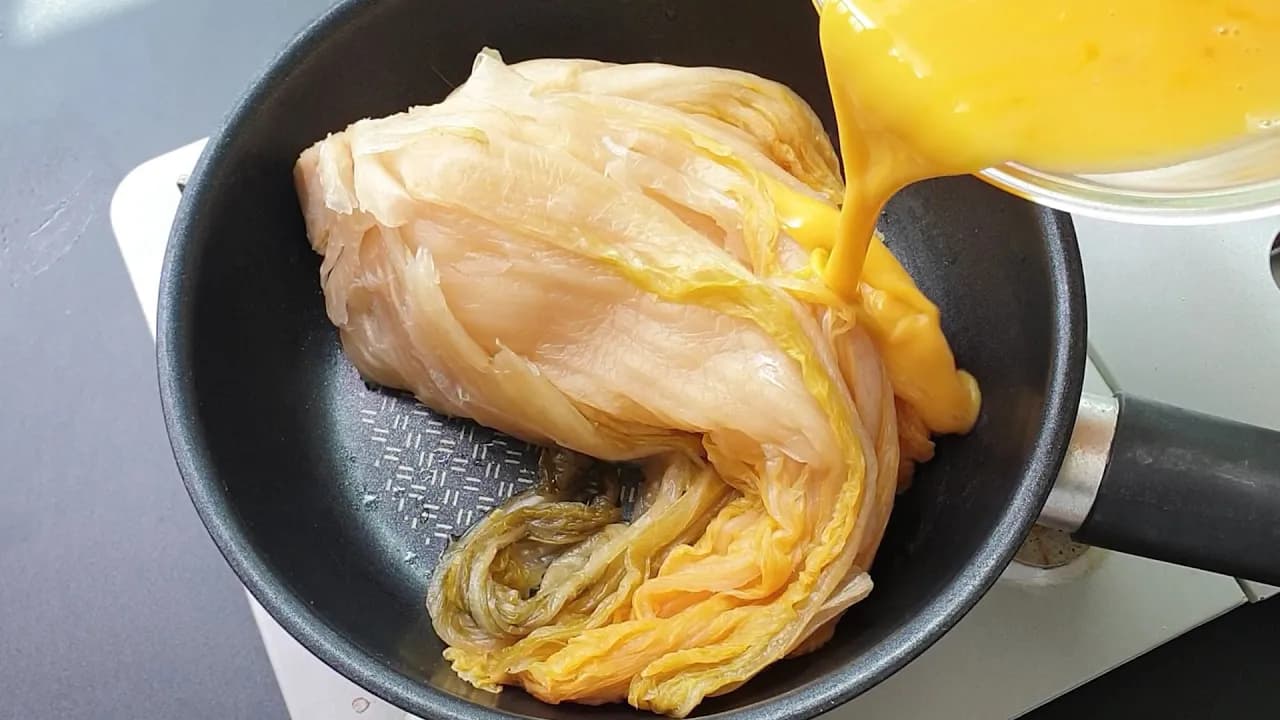 묵은지 참치 계란말이