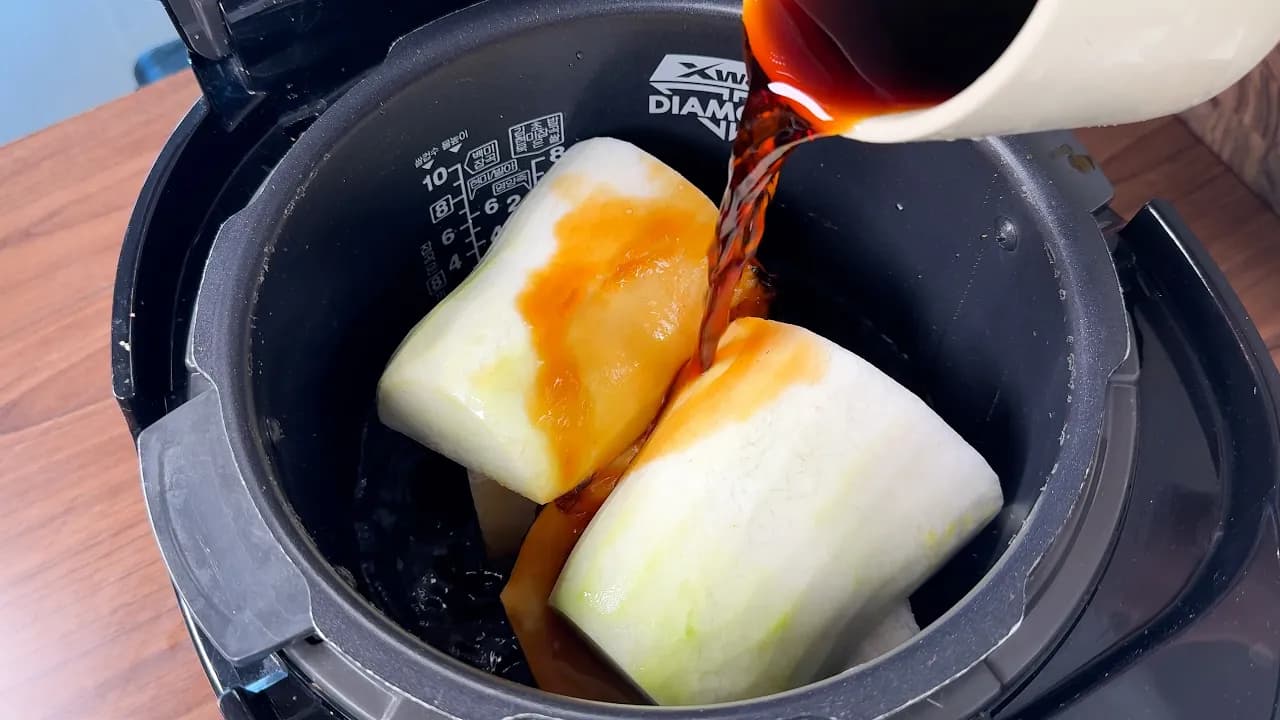 밥솥 돼지고기 무조림