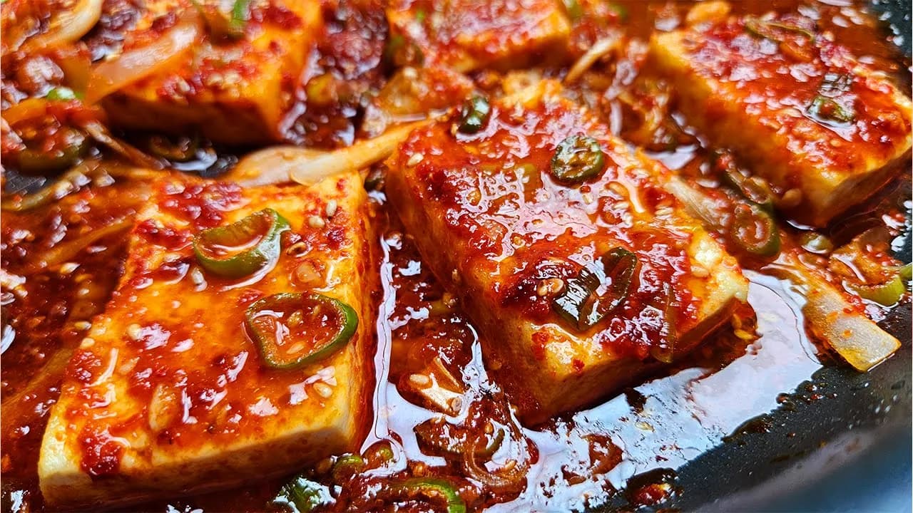 백반집 두부조림