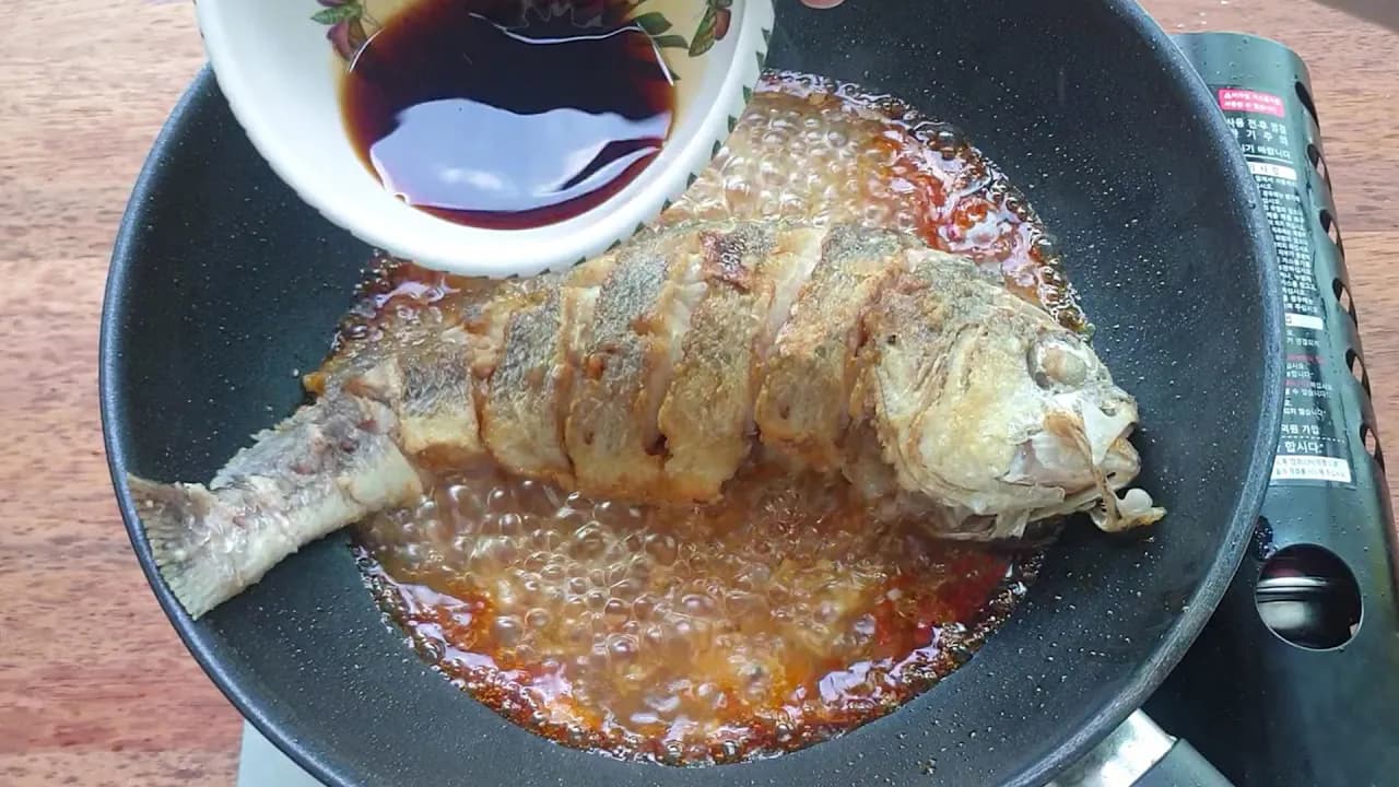 두반장 생선조림