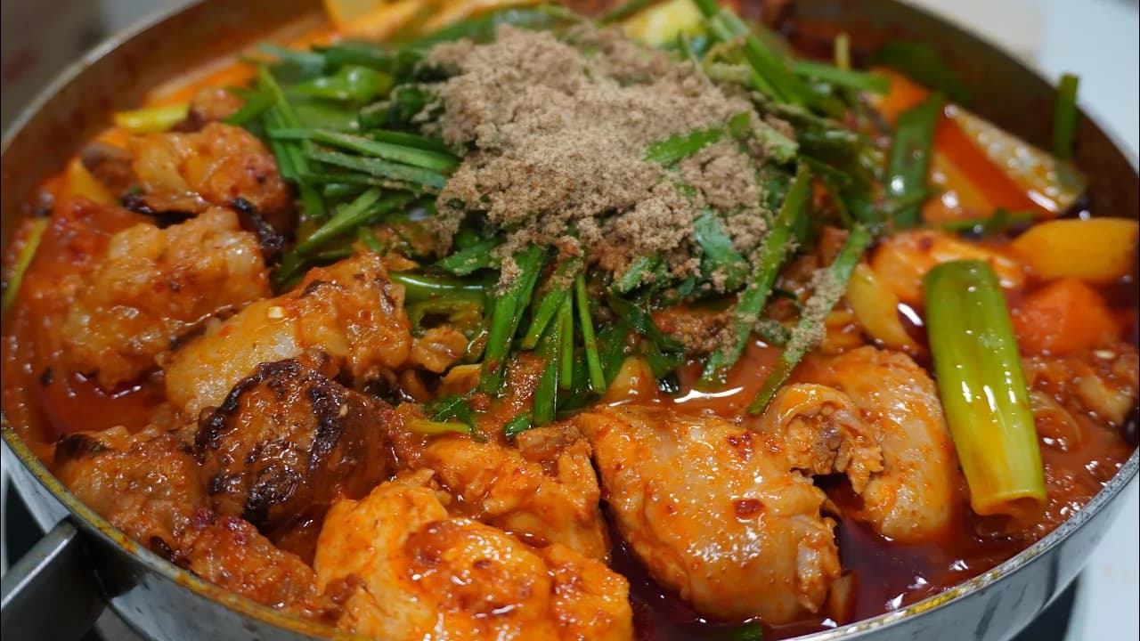 묵은지 곱도리탕