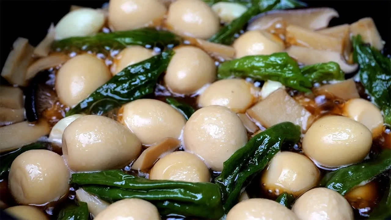 메추리알 장조림