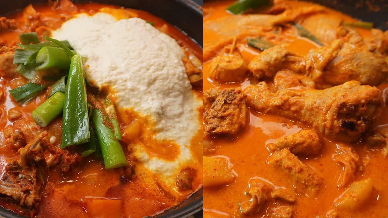 콩비지 닭도리탕