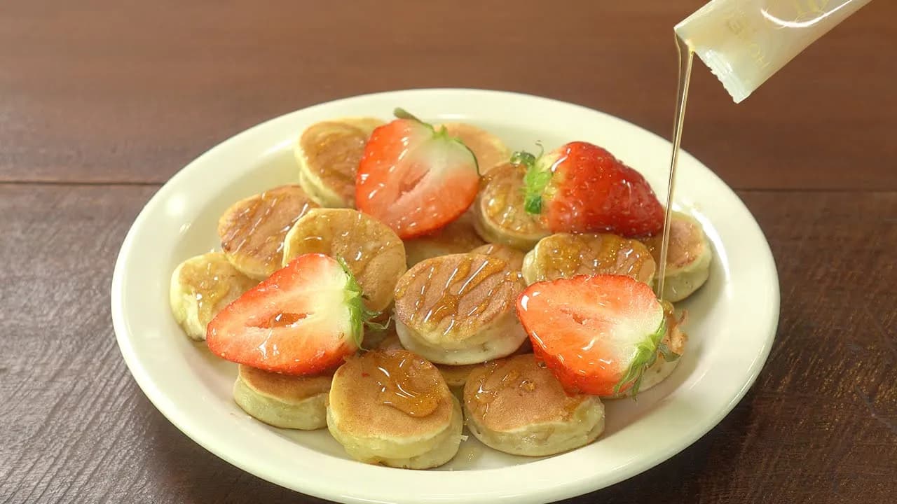 꿀바나나 팬케이크