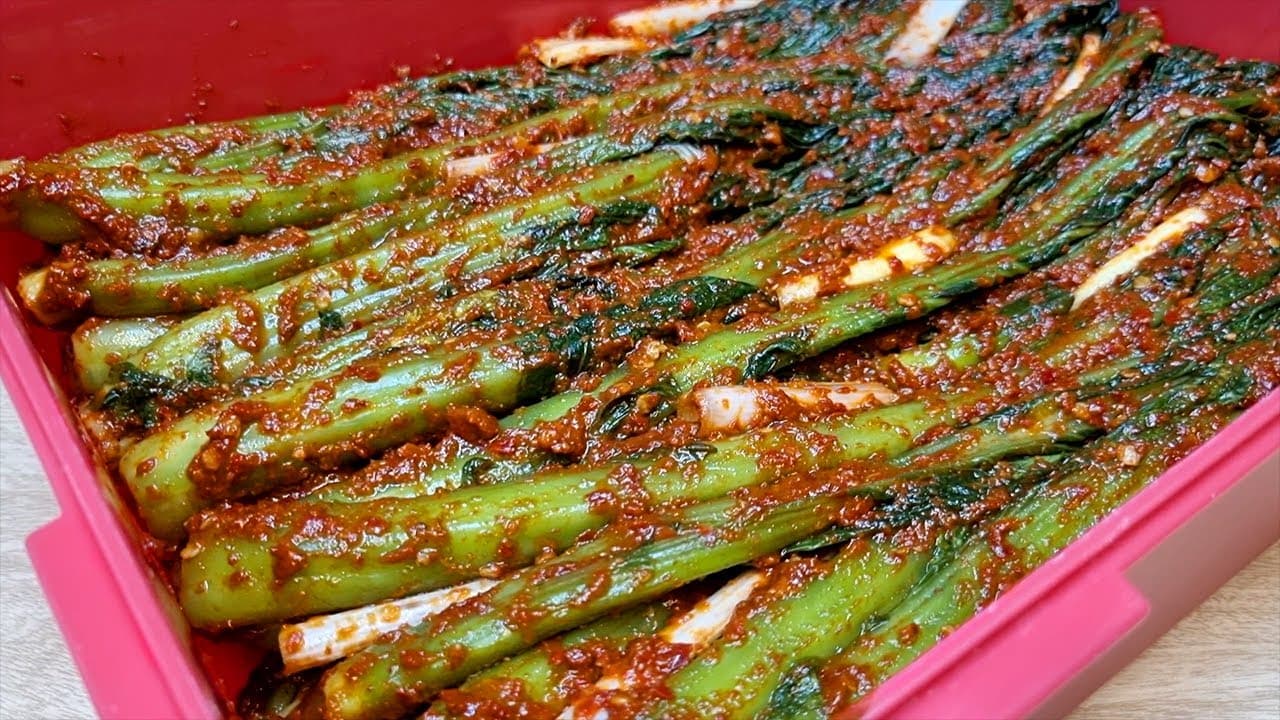 여수 돌산갓김치