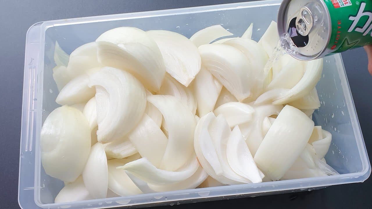 사이다 양파장아찌