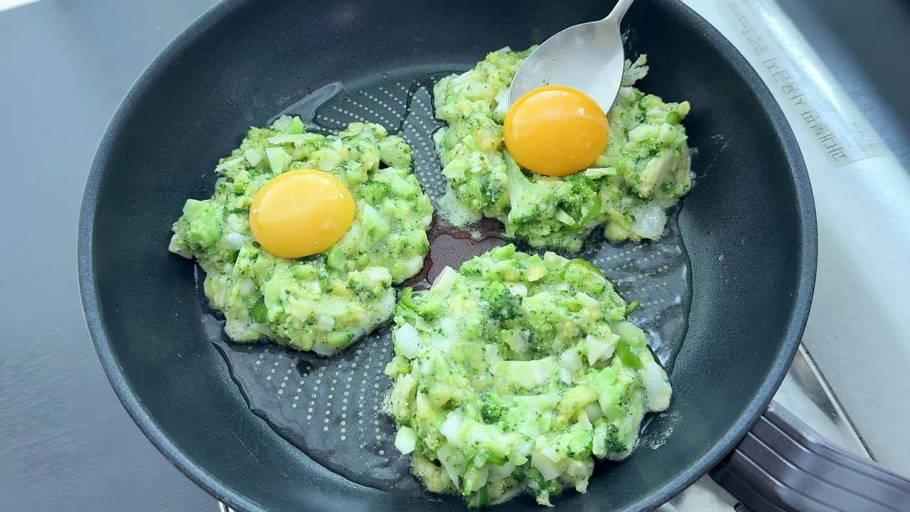 브로콜리 계란전