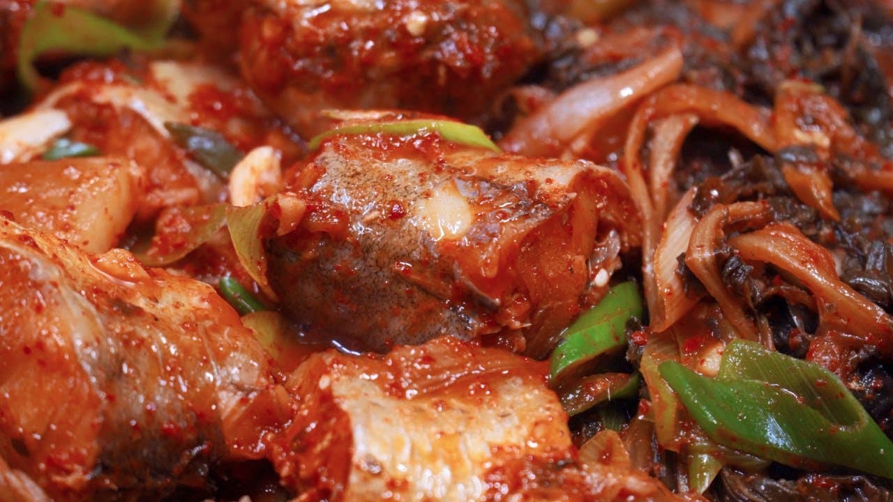 시래기 코다리조림