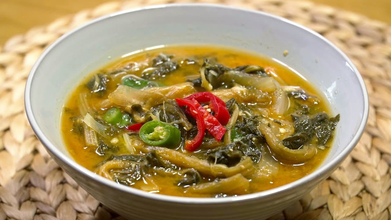 무청시래기 된장국