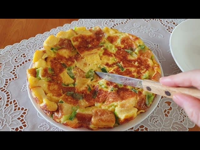 대파 계란 식빵전