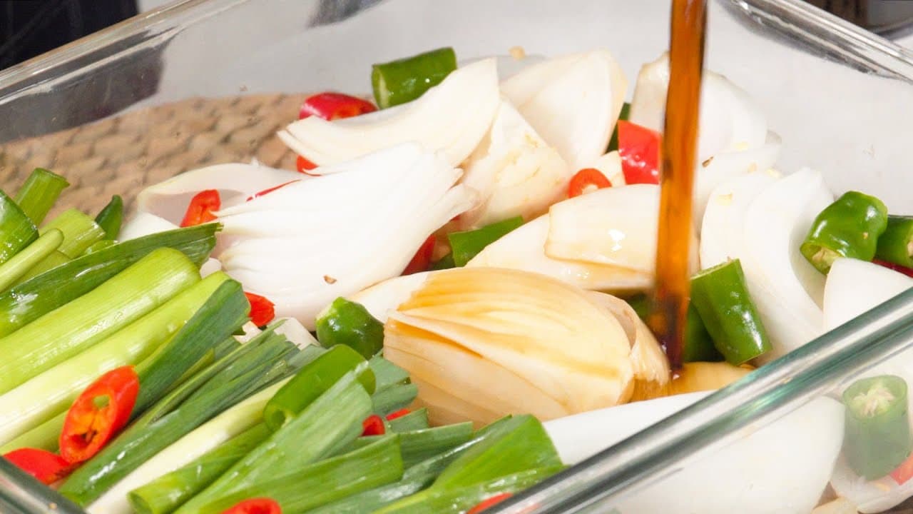 풋마늘 양파장아찌