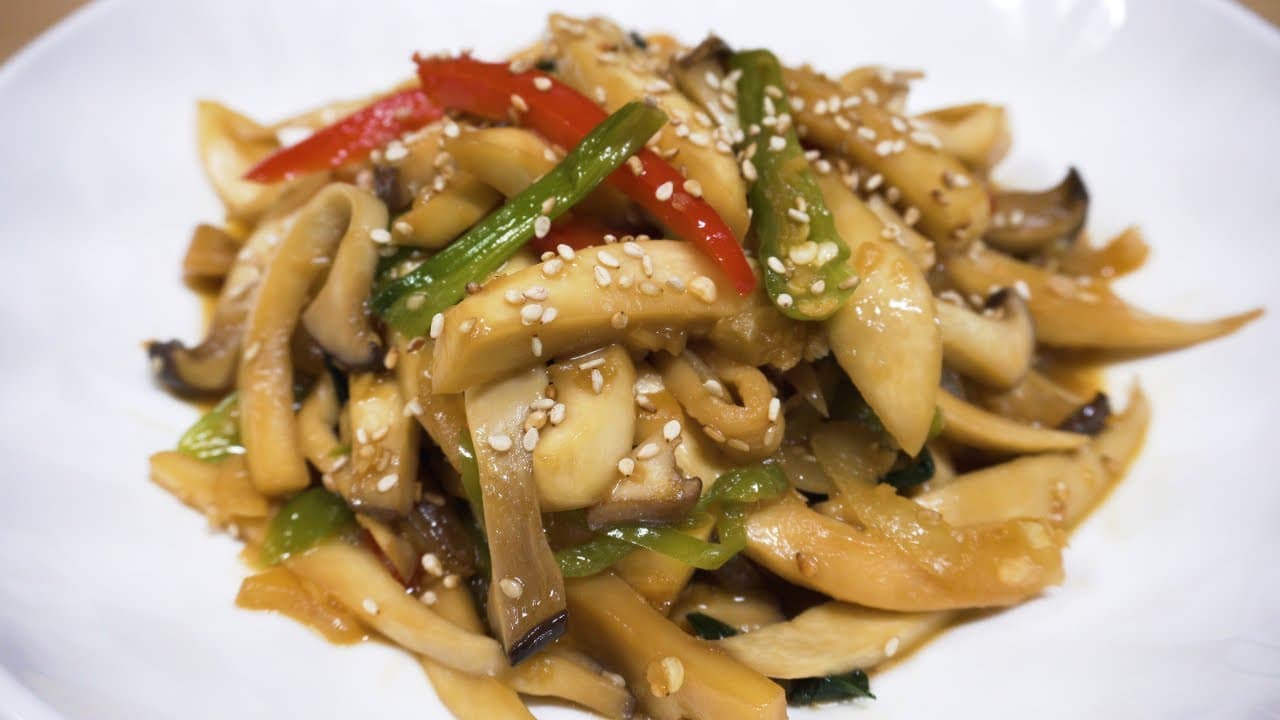 새송이 버섯볶음