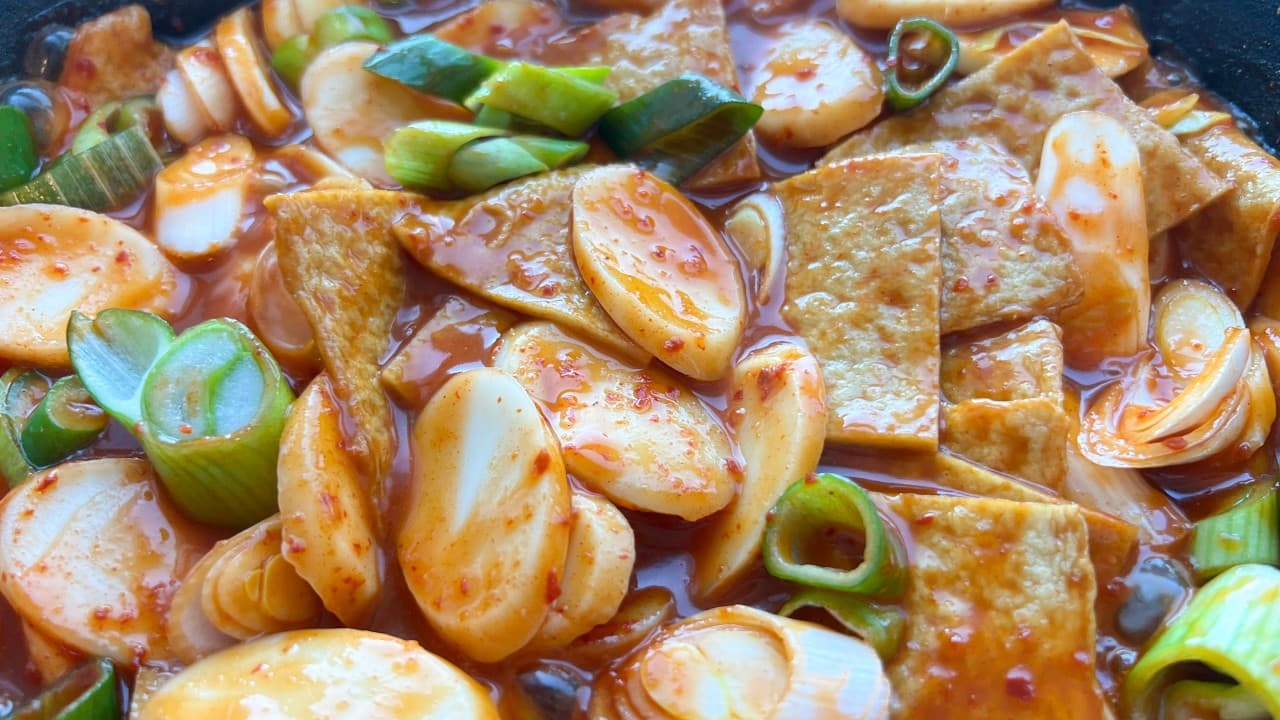 떡국떡 떡볶이
