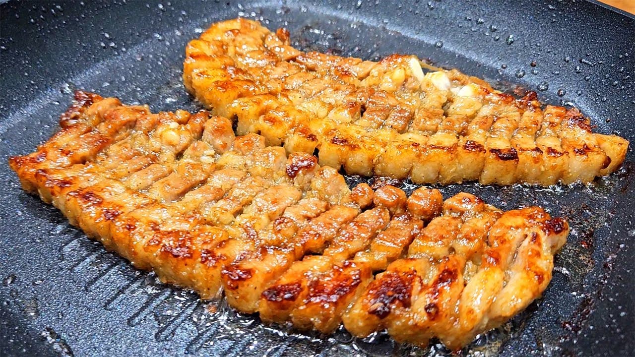 벌집 삼겹살 양념구이