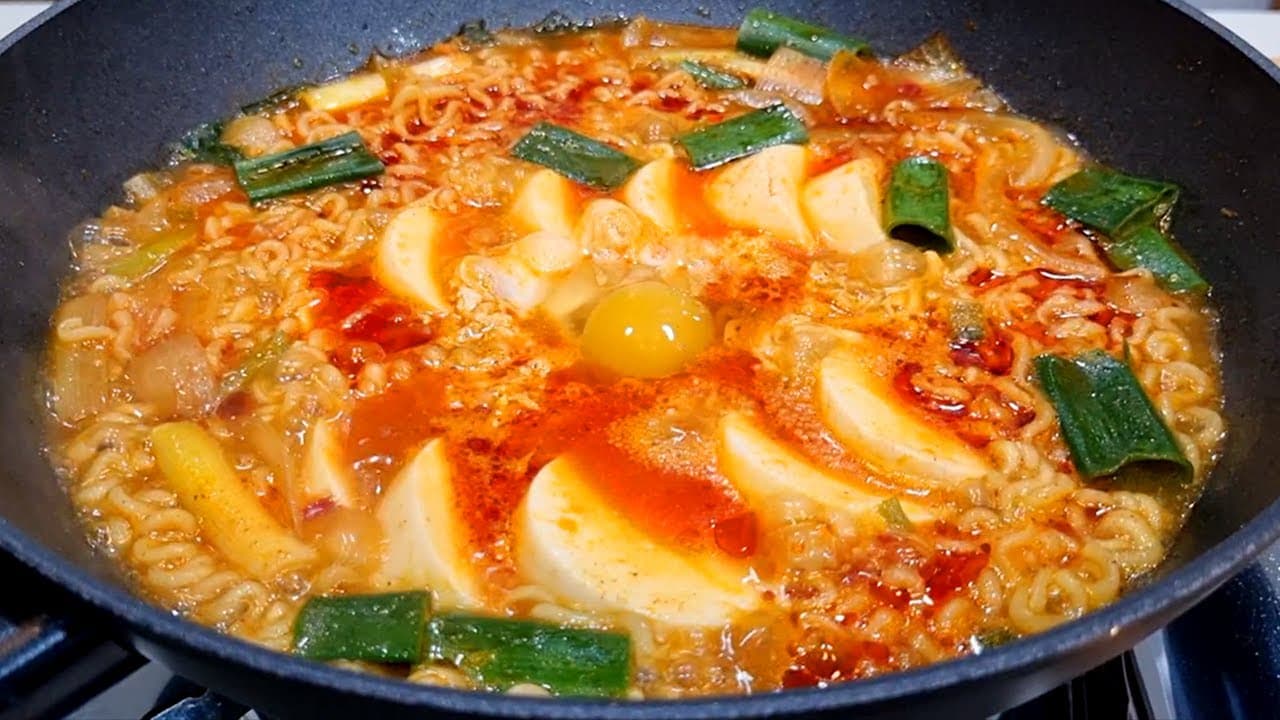 순두부라면