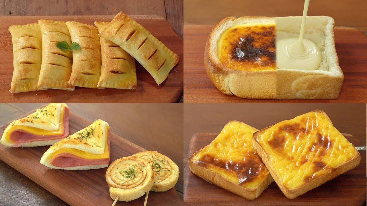 식빵 활용 6가지 토스트