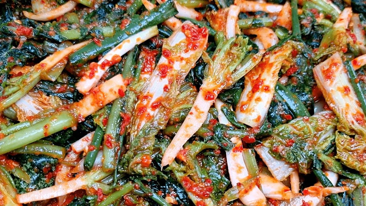 얼갈이 열무김치