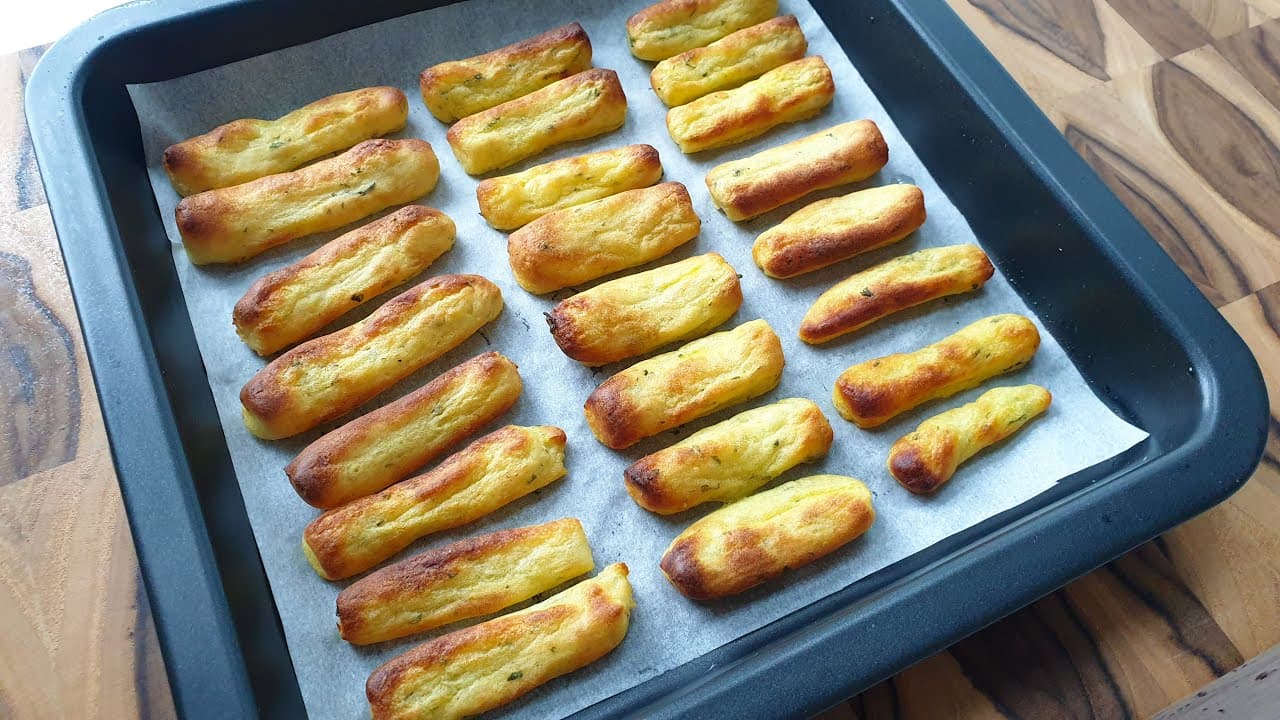 에어프라이어 치즈 감자 스틱