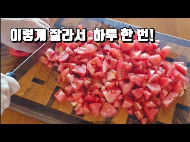 토마토 채소 수프