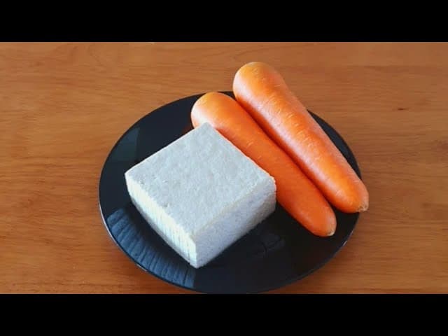 두부 당근 월남쌈