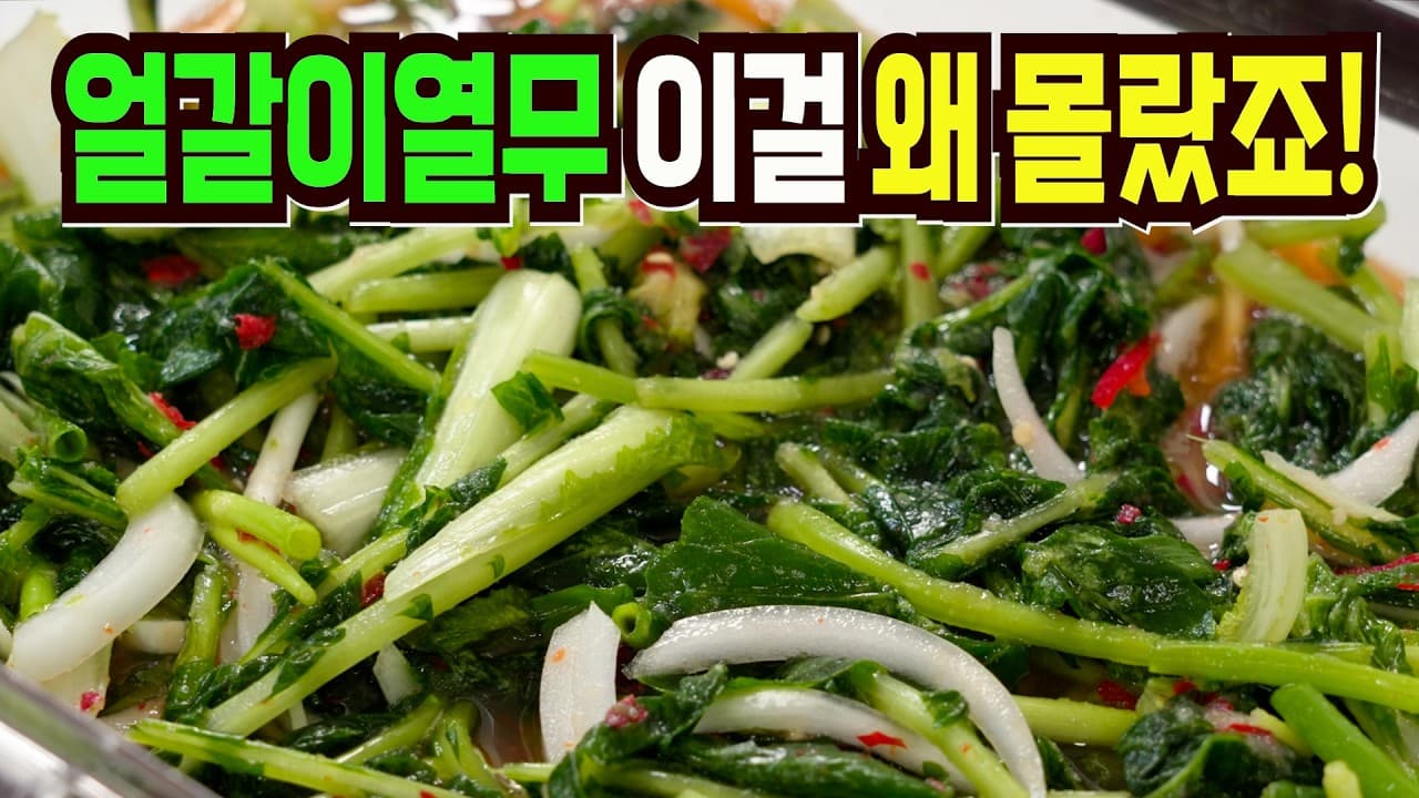 얼갈이 열무물김치