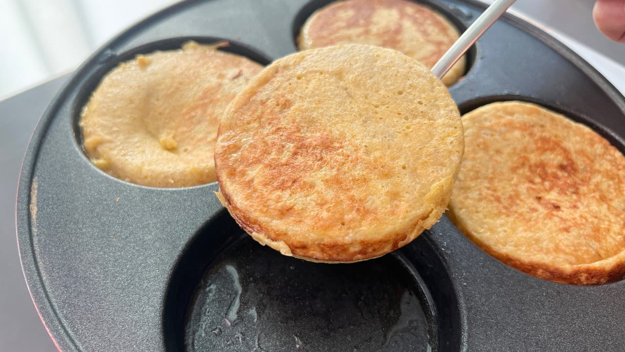 바나나 계란 팬케이크