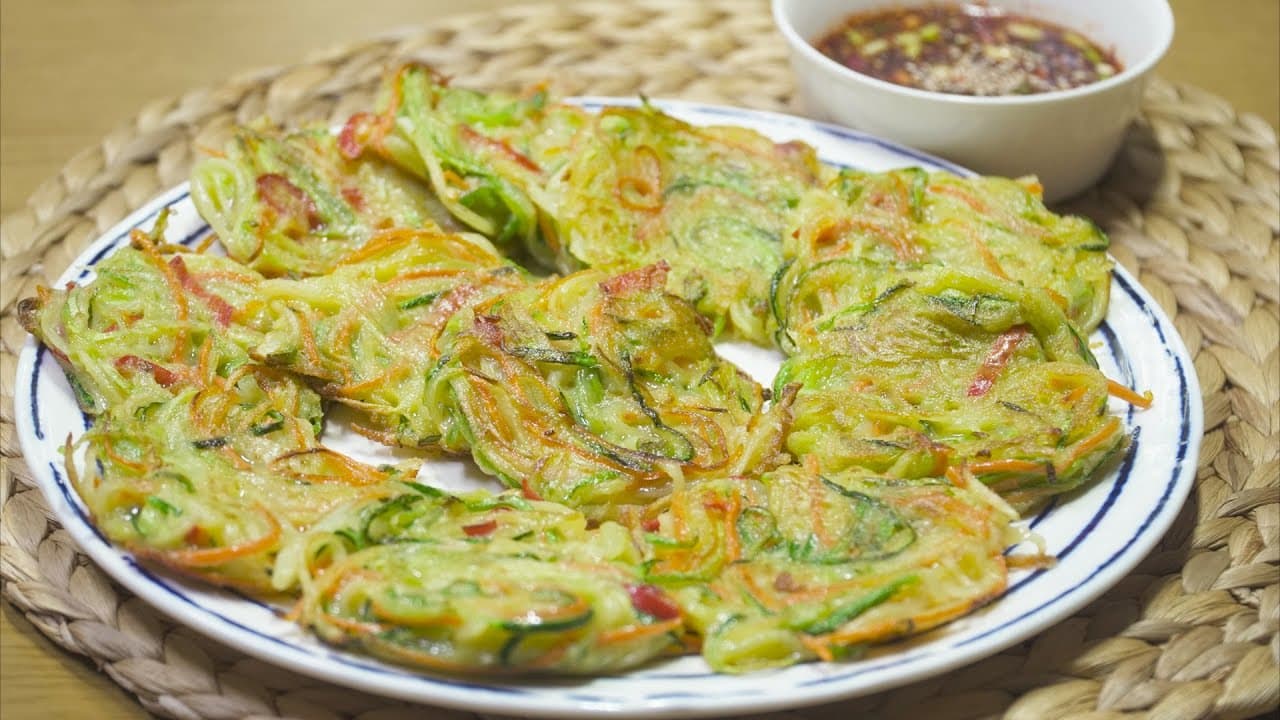 호박 야채 부침개