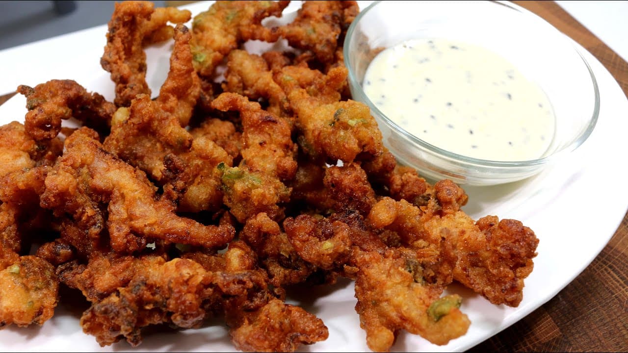 땡초 닭발 튀김