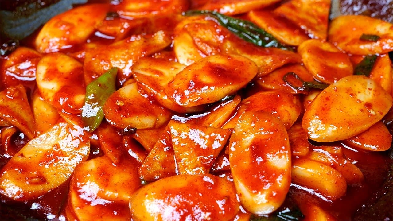 떡국떡 떡볶이