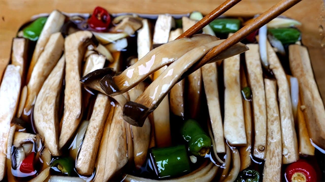 새송이버섯장아찌