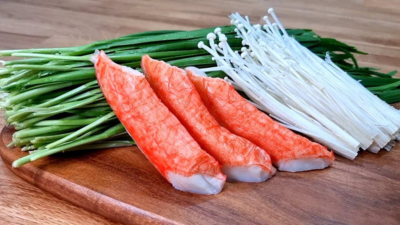 크래미 부추볶음