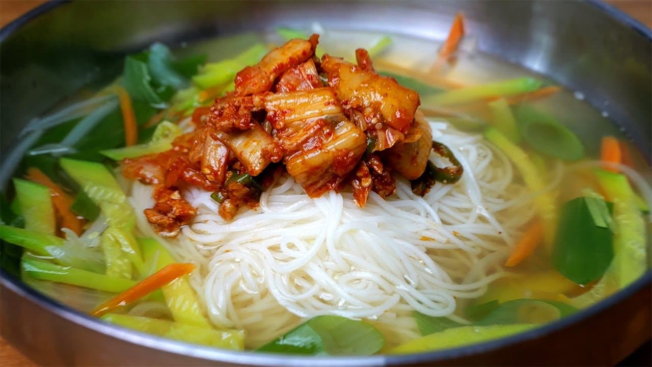 김치국수