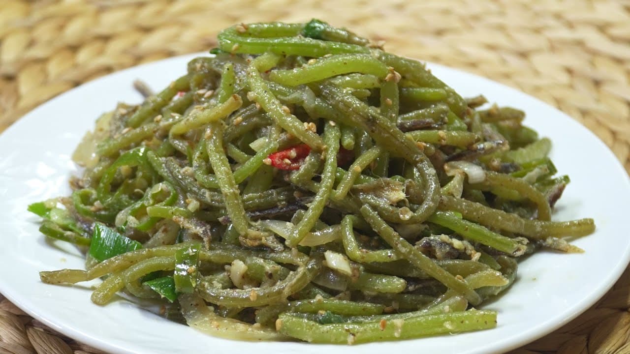 고구마줄기 볶음