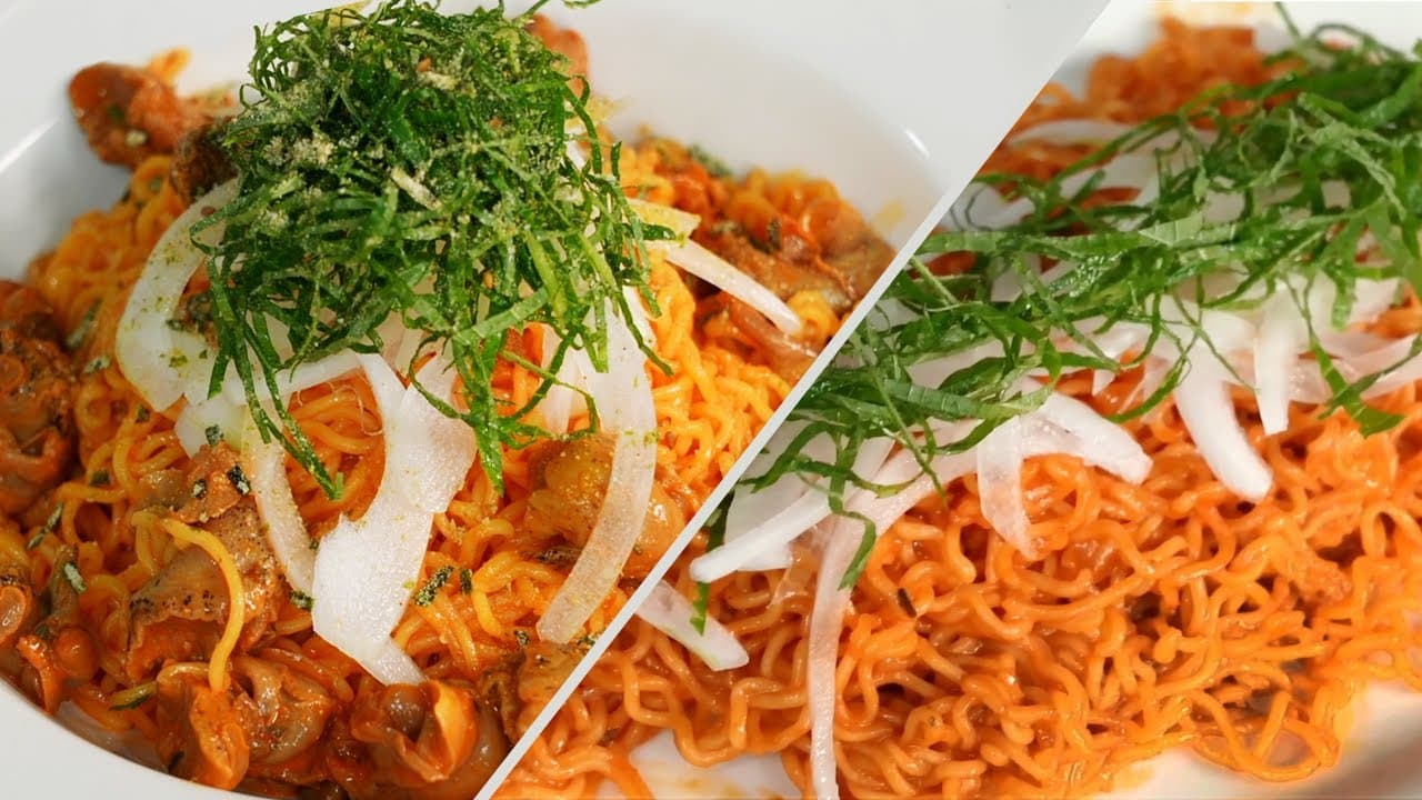 이색 비빔면 2종 (골뱅이 마요 & 중국식 마장)