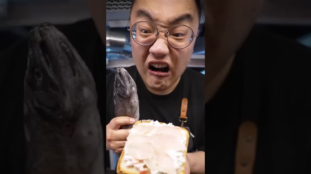 산천어 그라브락스 오픈 샌드위치