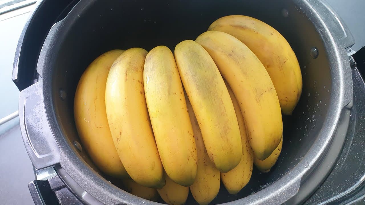 밥솥 바나나 케이크