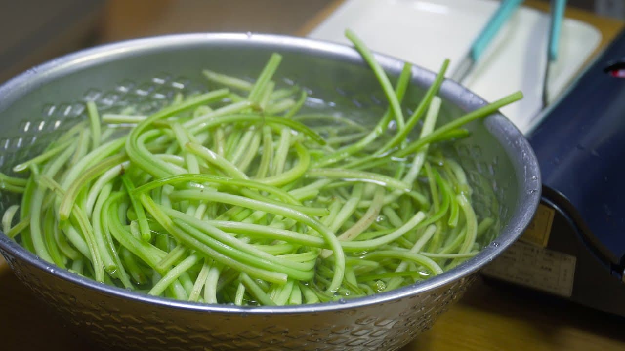 고구마순 보관법