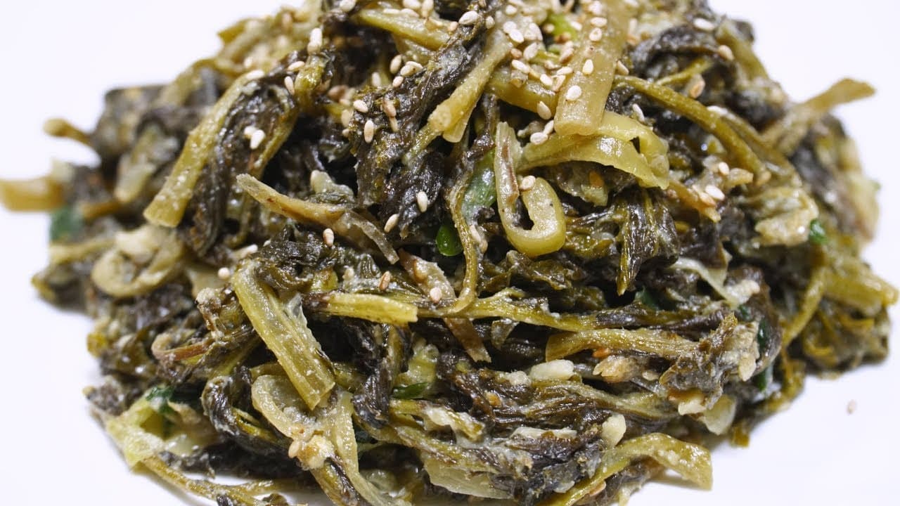 시래기나물 볶음