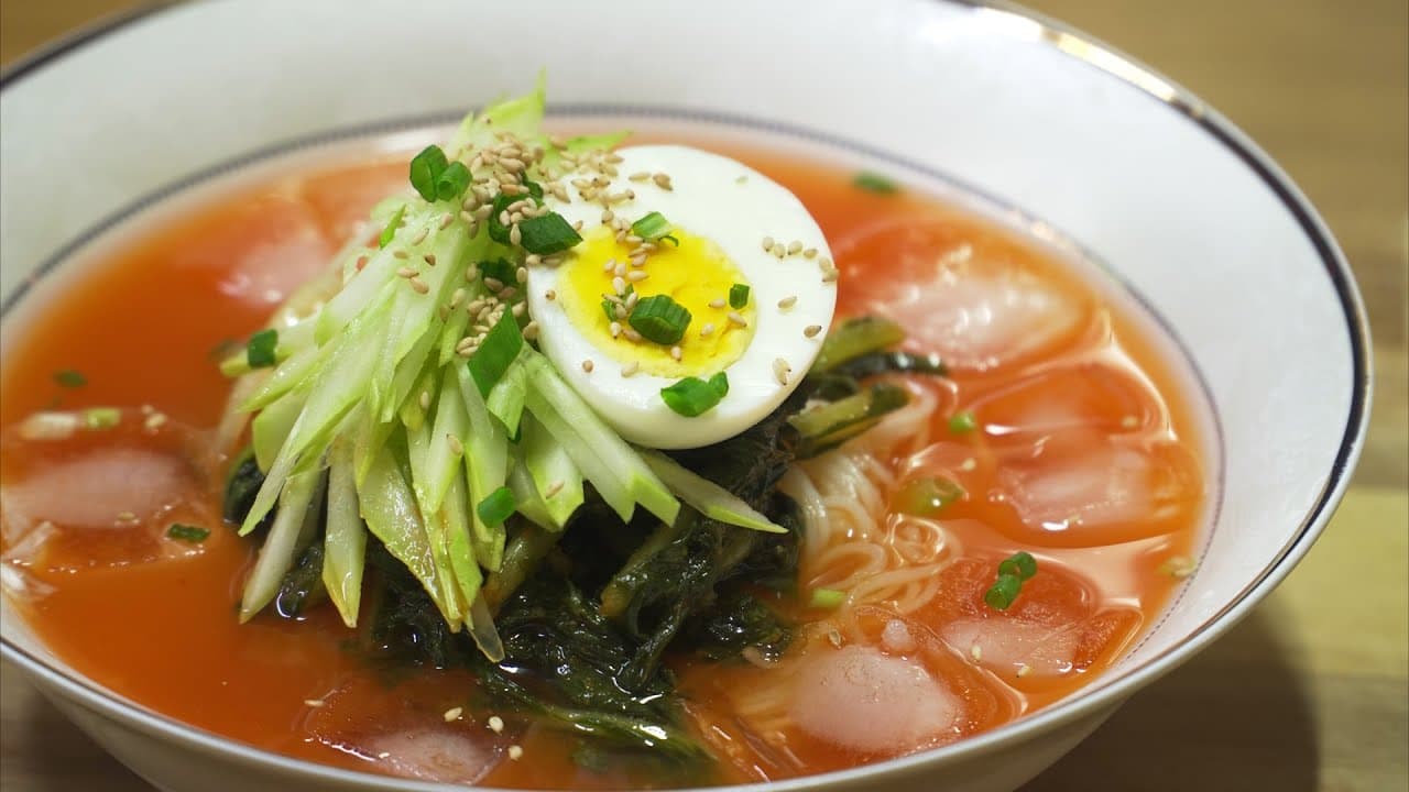 열무국수