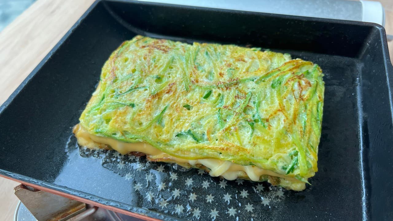 애호박 치즈 계란전