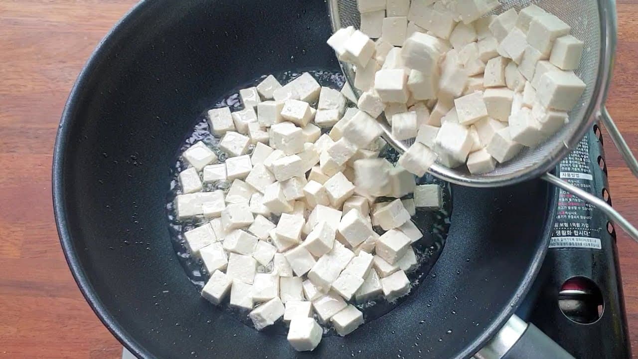 두부 양념 조림