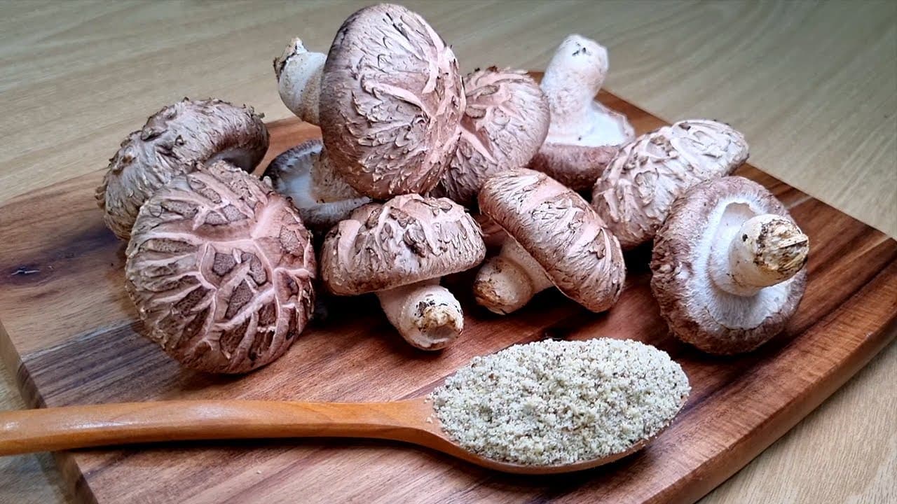 표고버섯들깨볶음