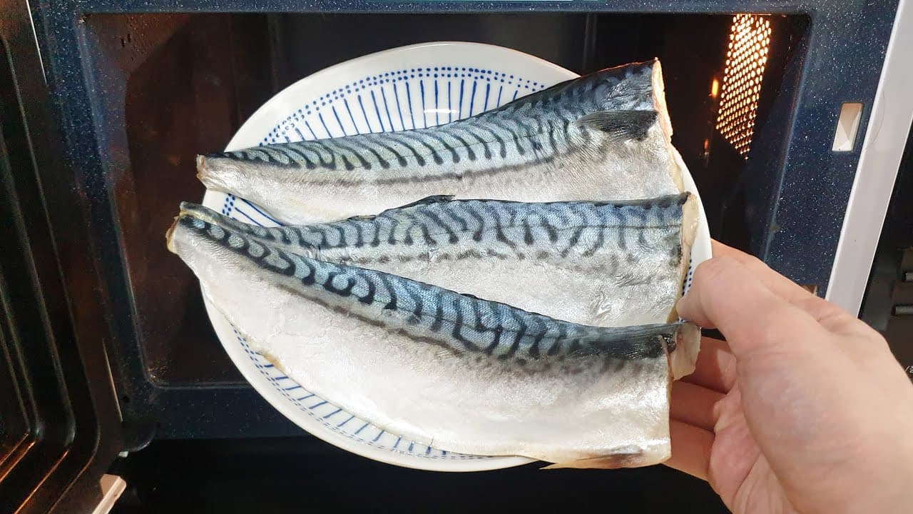 전자레인지 고등어구이
