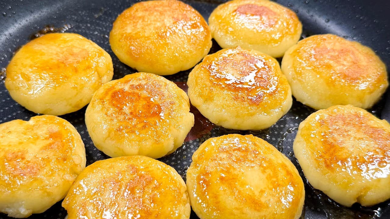 치즈 간장 감자전