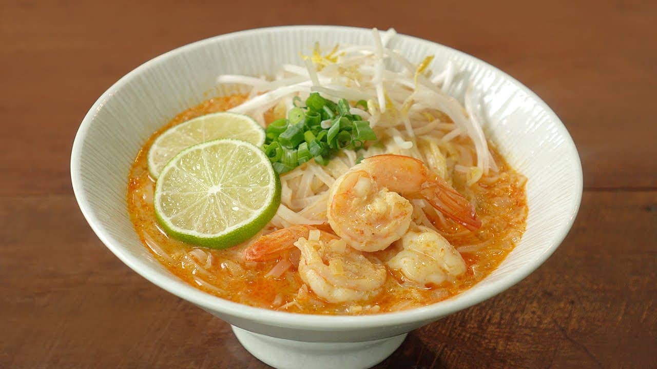 타이 레드커리 쌀국수