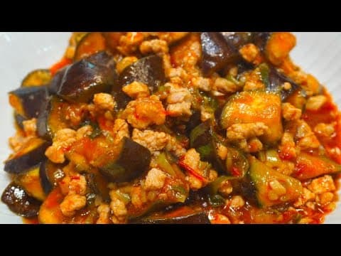 사천식가지볶음