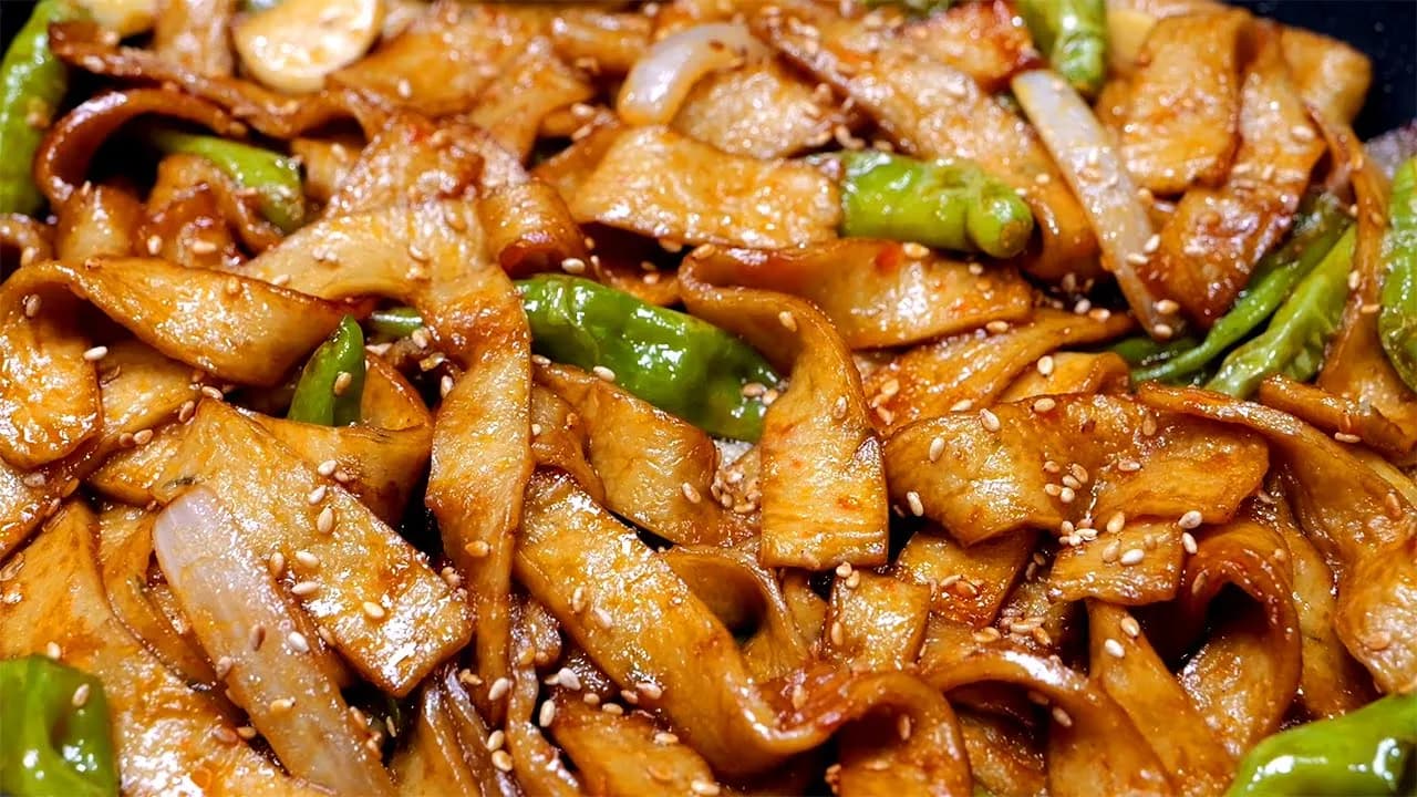 꽈리고추 어묵볶음